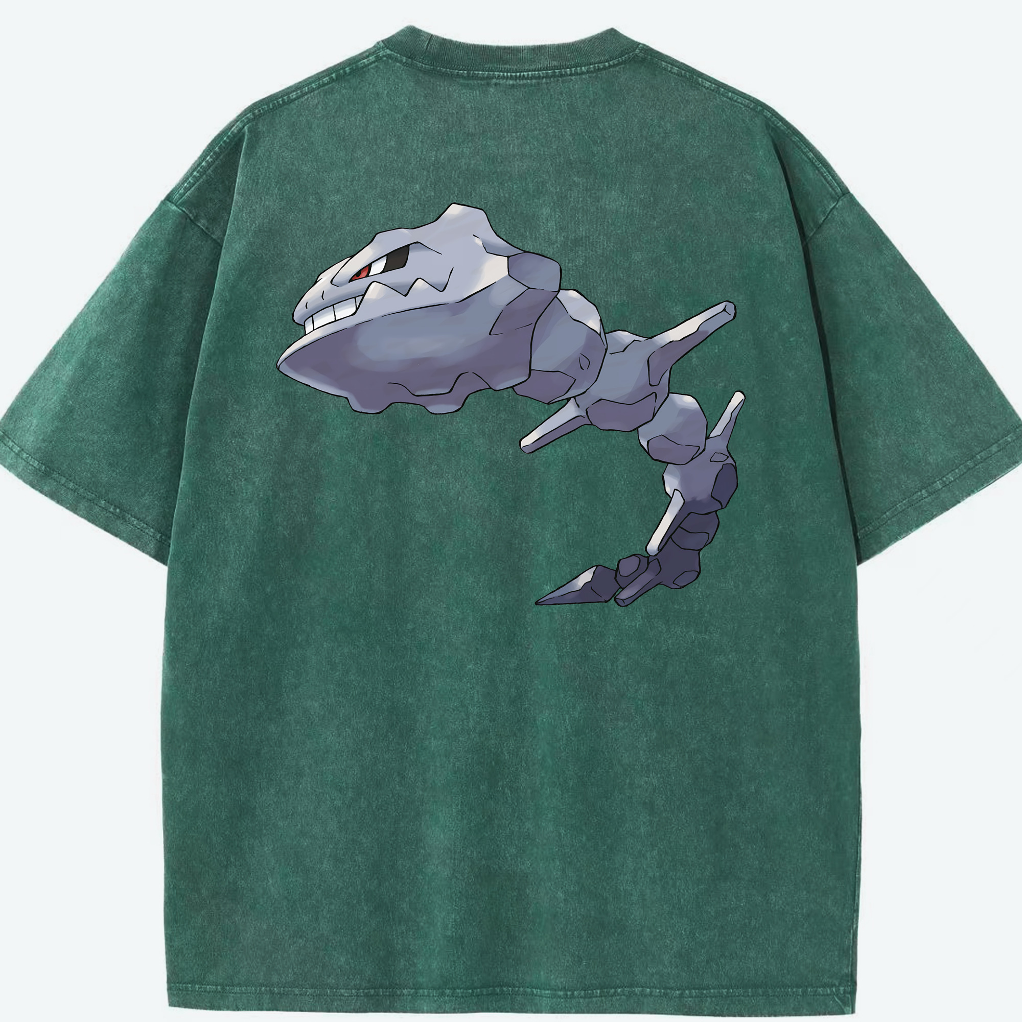 （画像用） ポケットモンスター Pokémon 綿100% ヴィンテージ風 半袖Tシャツ（背面プリント）